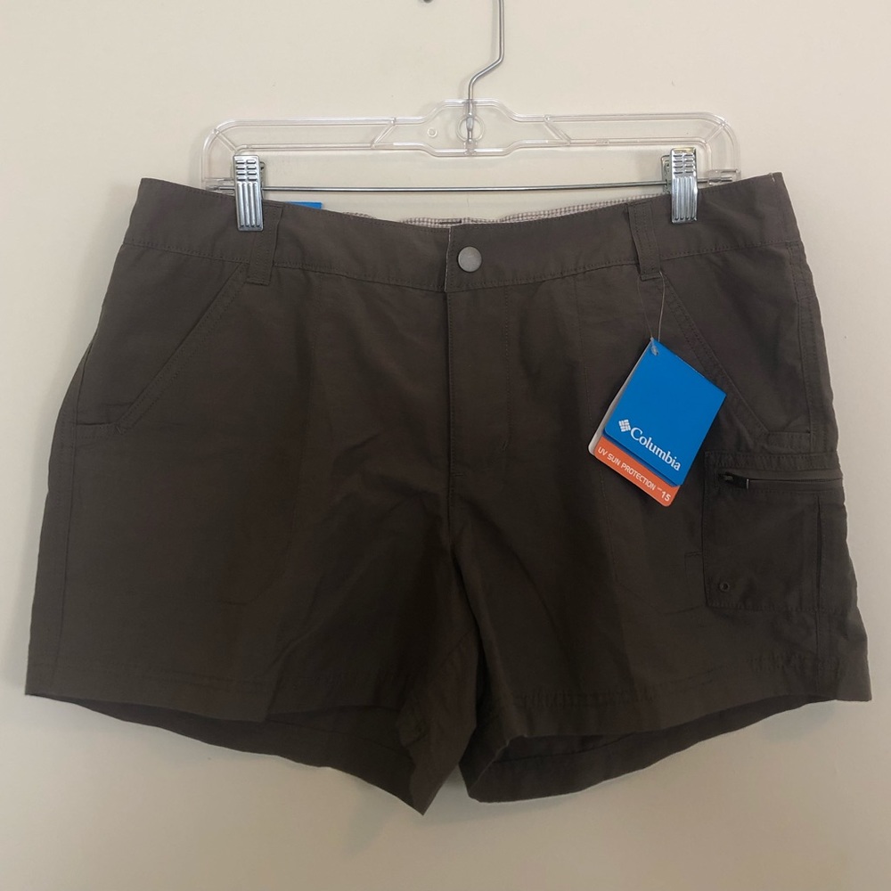 NWT Columbia Lightweight Brown Shorts